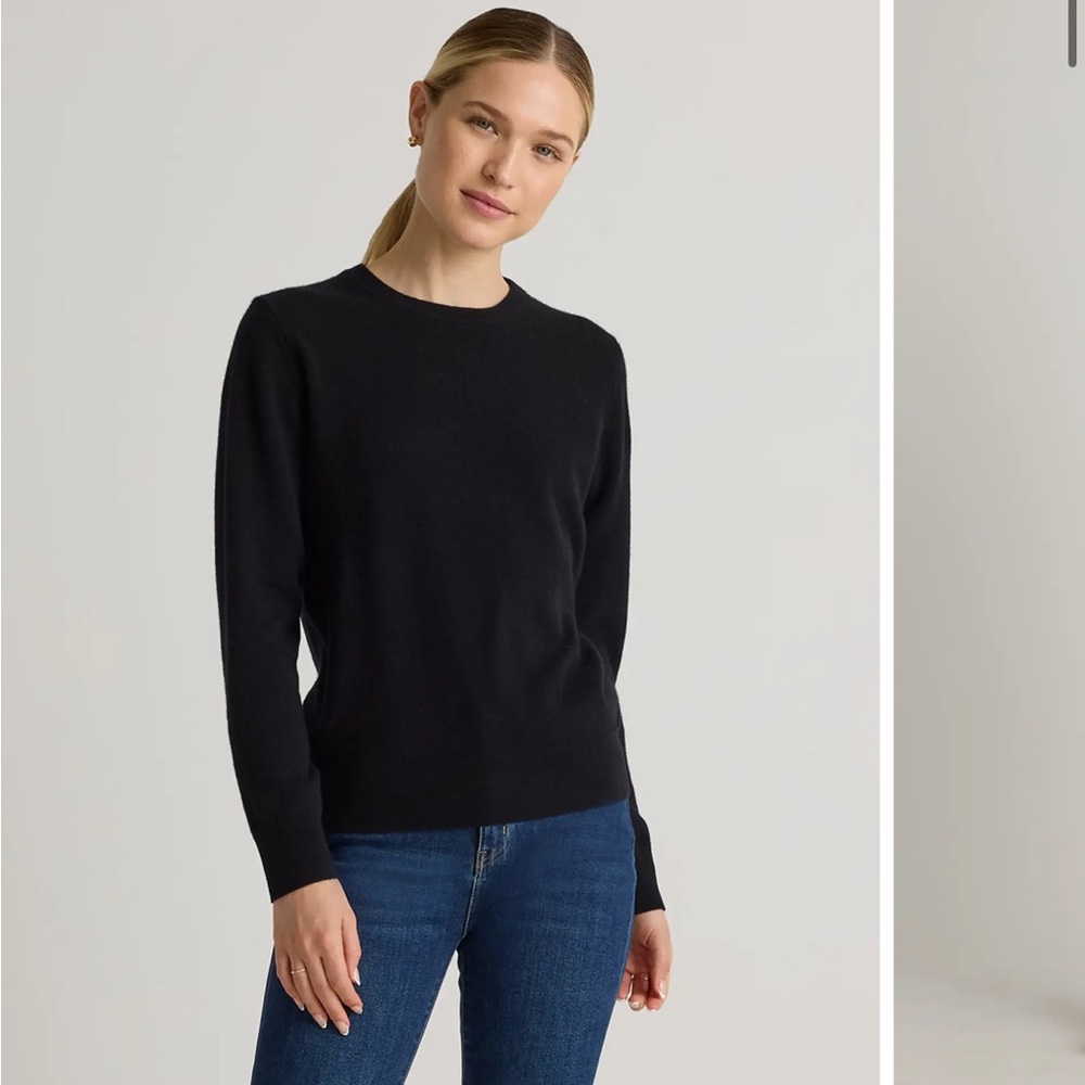 Quince Mongolian Cashmere Crew Neck Sweater